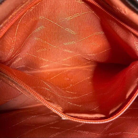 XOXO Tan and Cream Monogram Handbag Purse - Picture 15 of 16